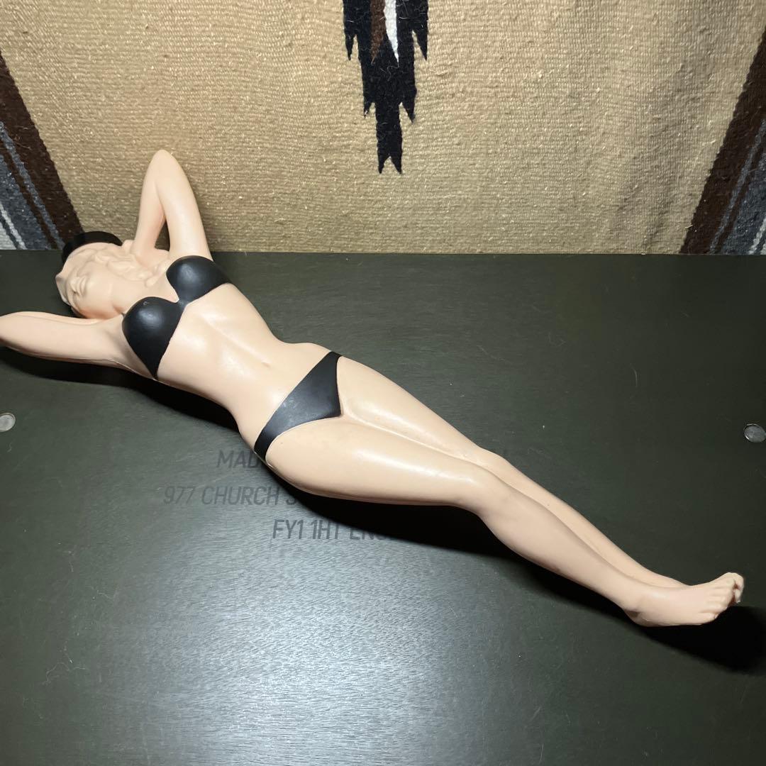 ビンテージ　湯たんぽ　ピンナップガール