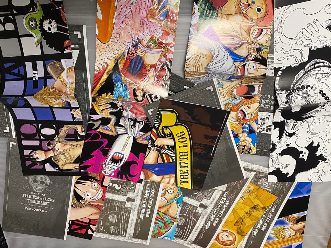 ワンピース　総集編　付録まとめ売り　オリジナルブックカバーなど