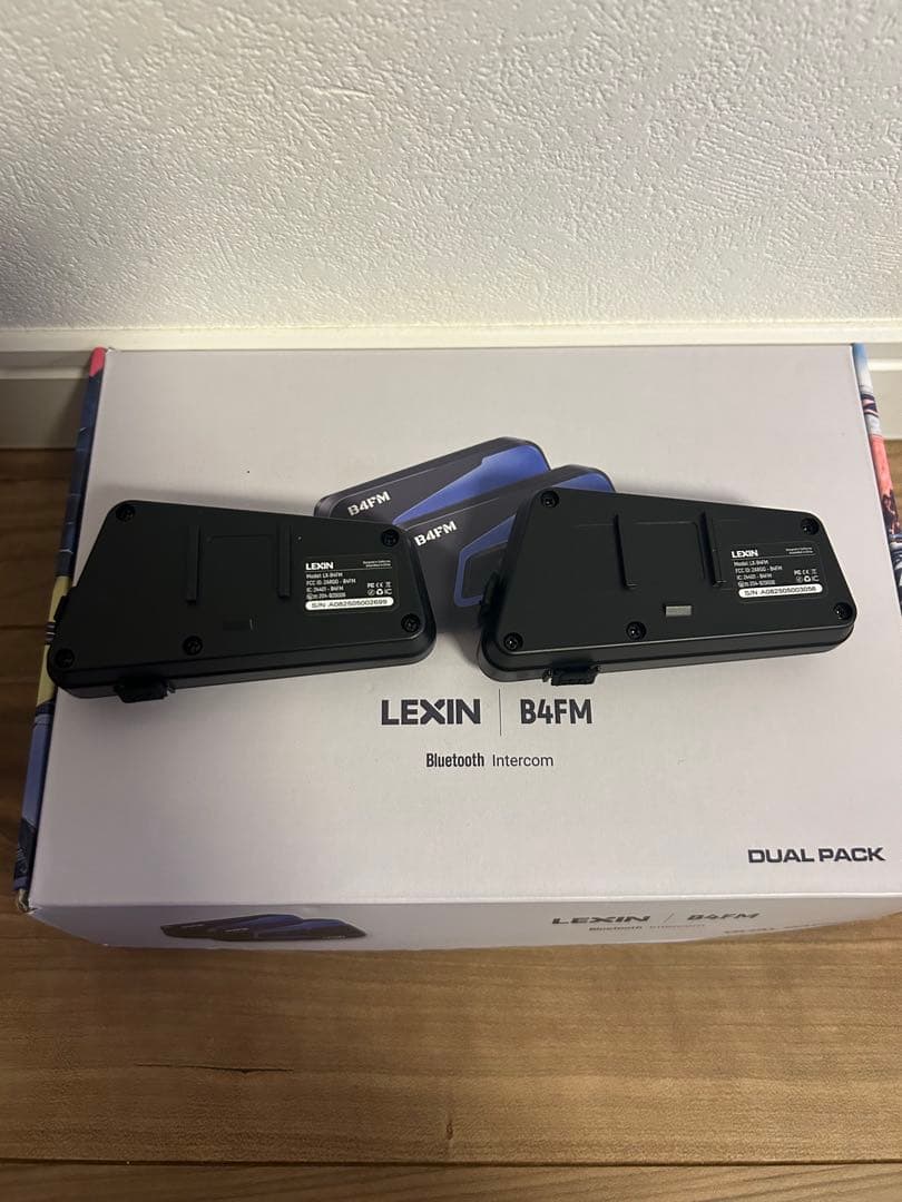 LEXIN B4FM Bluetoothインカム 2個セット