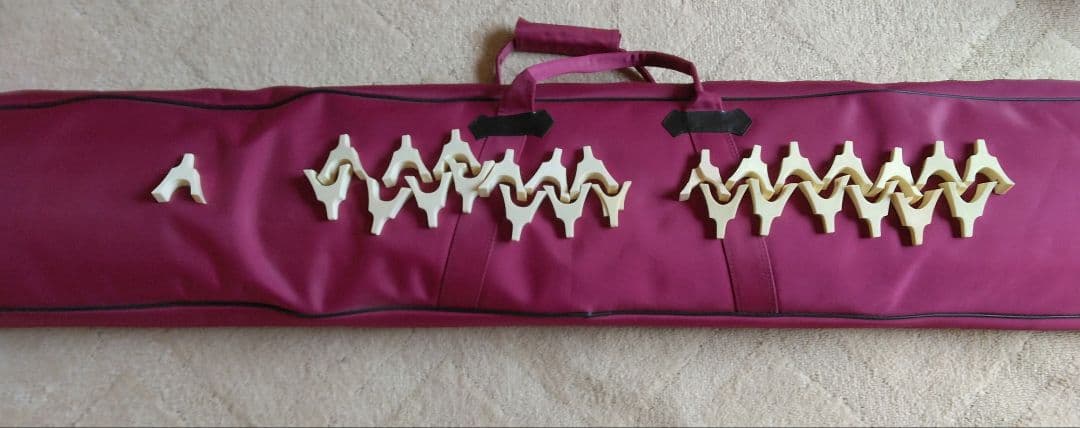 琴、13弦 木製 ケース付き