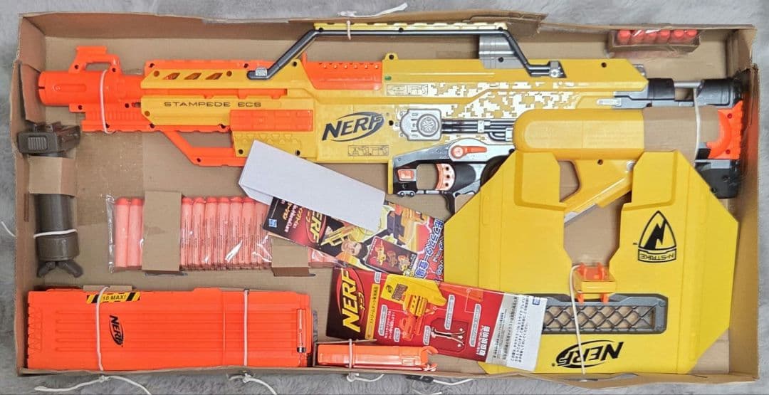 【新品未使用】ナーフ N-ストライク ブレイジングバースト ECS