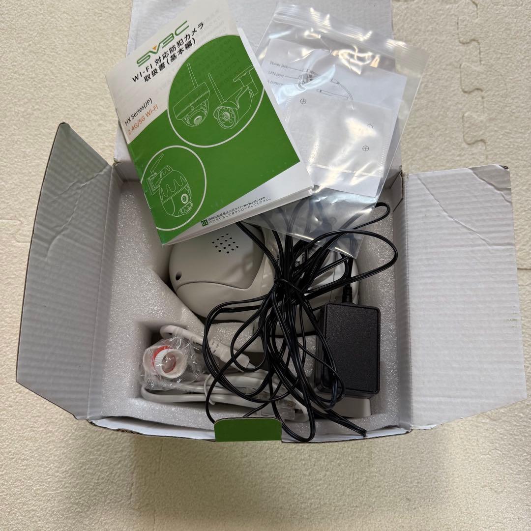 SV3C 防犯カメラ 屋外 ワイヤレス 800万画素 2.4/5G対応 無線