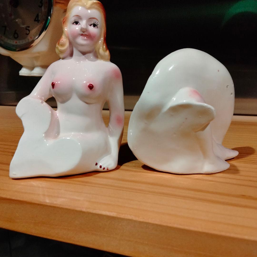 50s 美品　ビンテージ　S&P エロ　ヌード　ピンナップ 麦わら