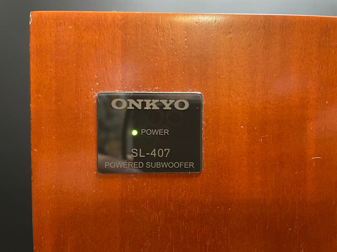 ONKYO サブウーファー　SL-407