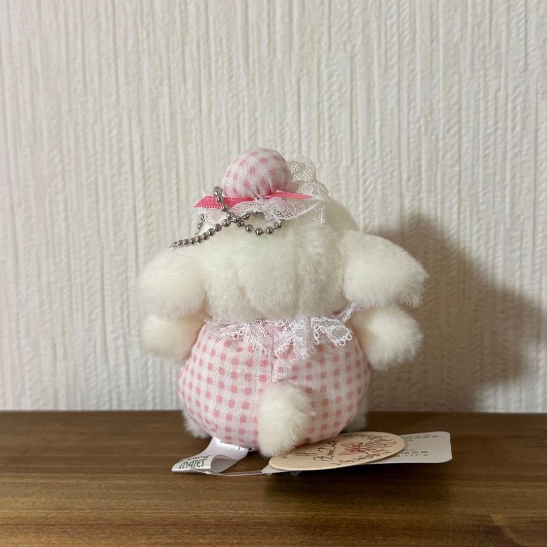 たけのこ ジョイフルメイト プチぶらんでーとB/C ヒツジ ぬいぐるみ レトロ