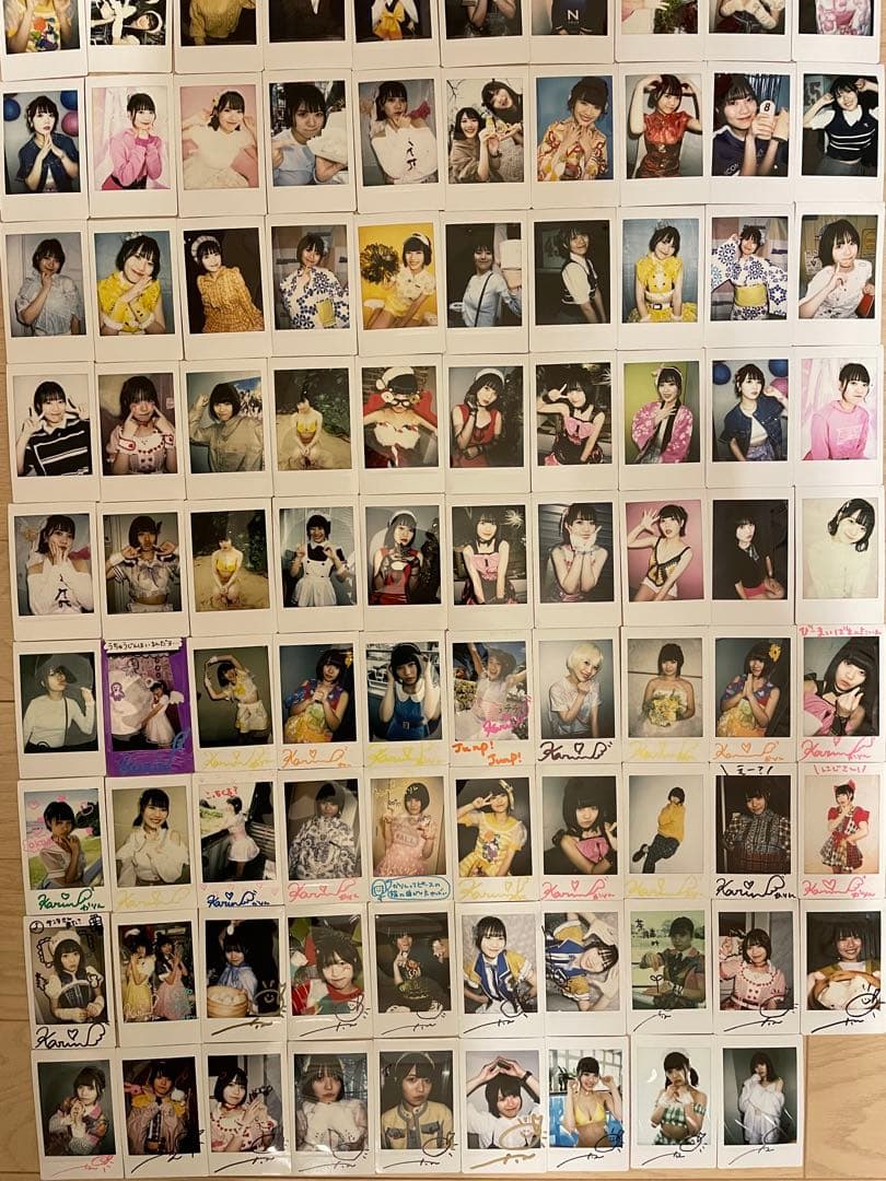 虹のコンキスタドール 的場華鈴 チェキ139枚セット