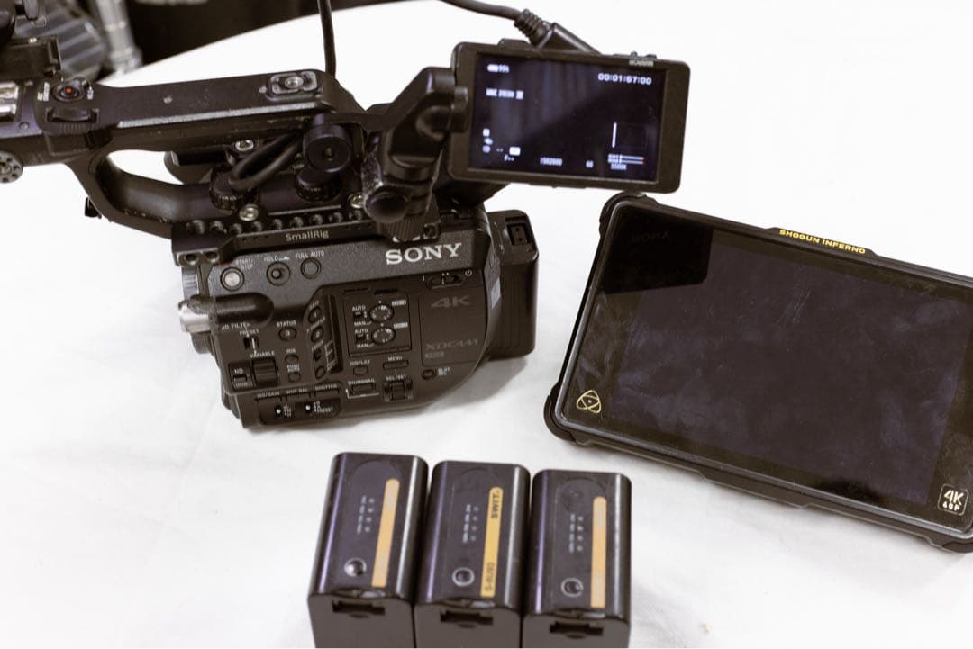 SONY FS5 RAW＋ATOMOS SHOGUN Inferno