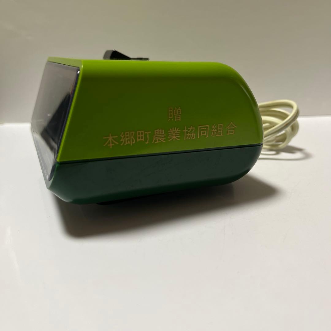 CITIZEN パタパタ時計 未使用品　シチズン　ハイリーフ・カーチス 緑