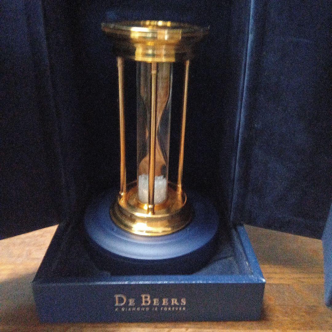 デビアスDEBEERSダイヤモンド砂時計