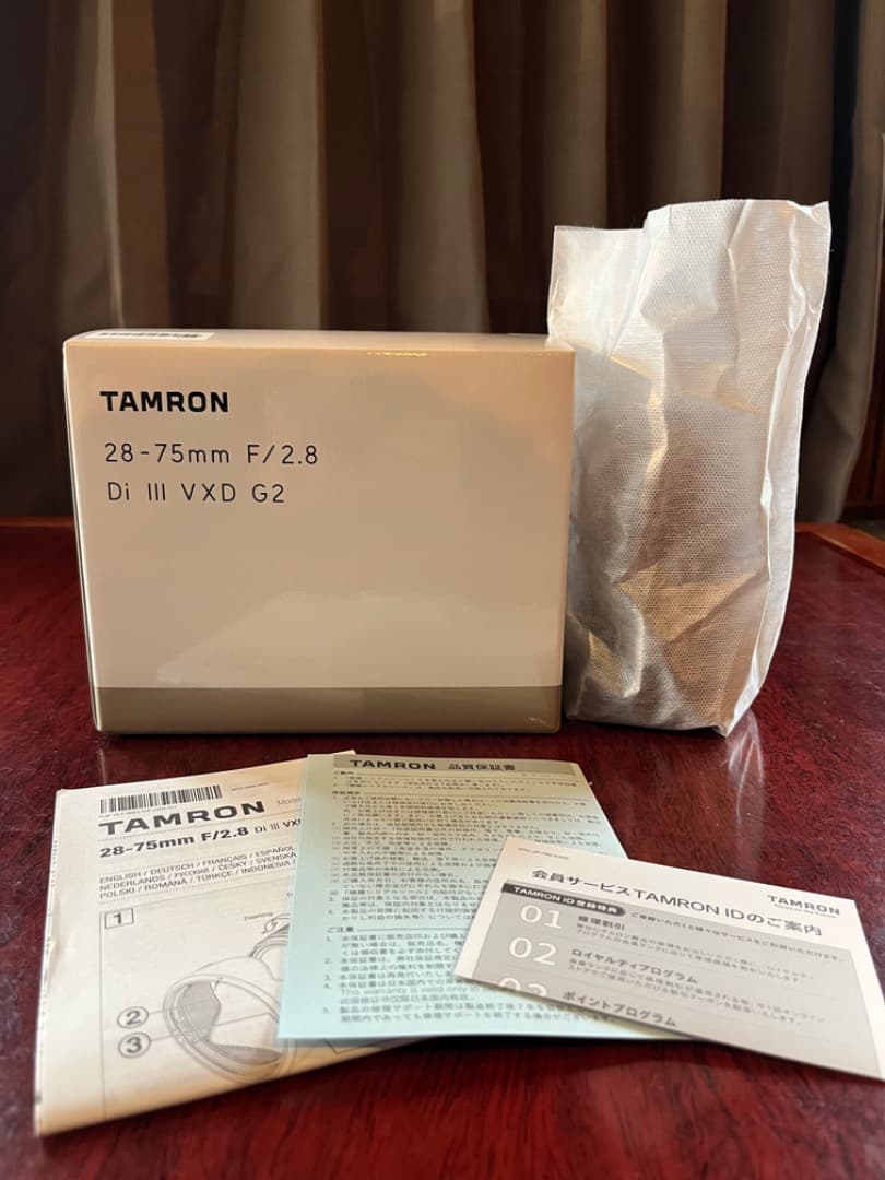 レンズ(ズーム) TAMRON 28-75mm F/2.8 Di III VXD G2(A063)