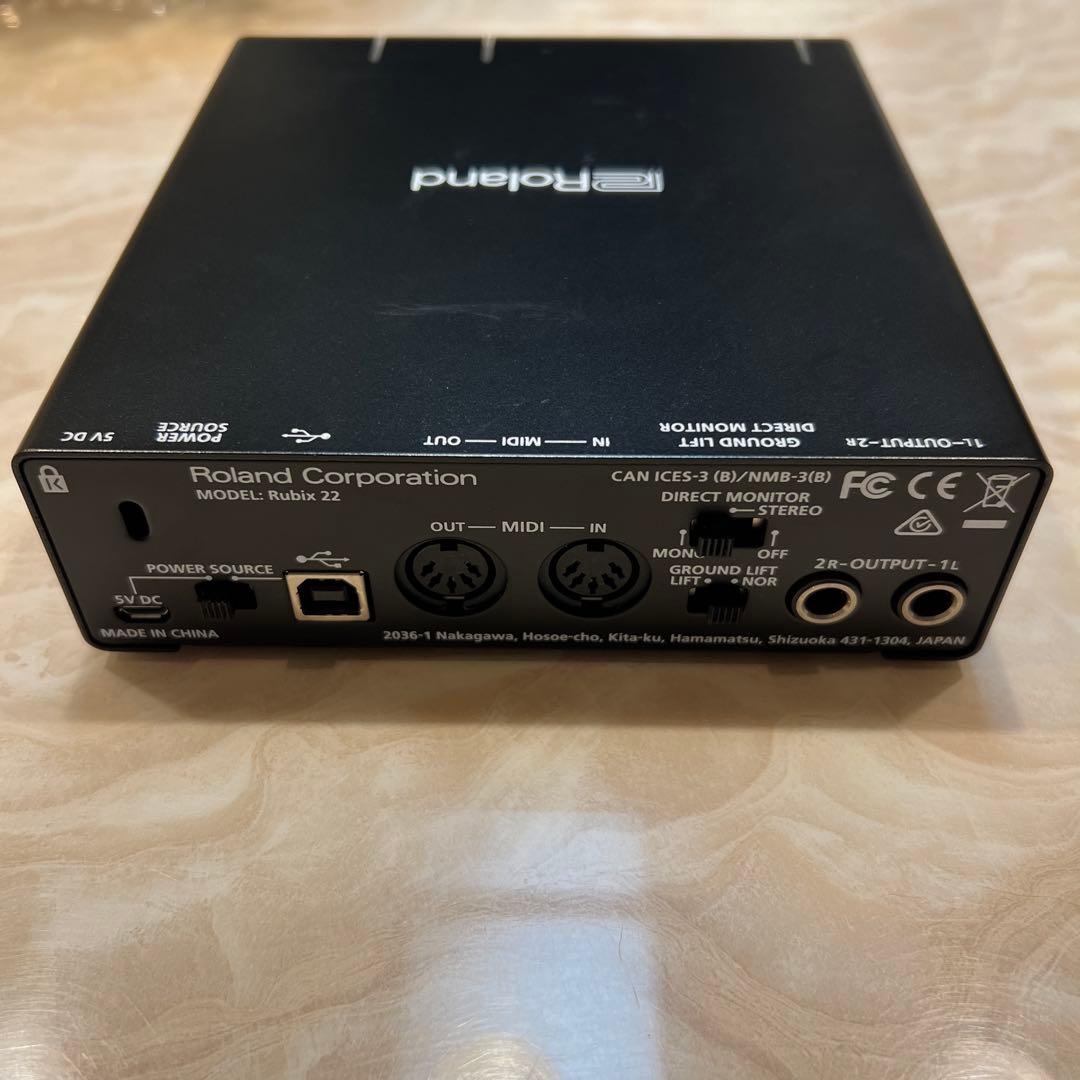 Roland Rubix 22 オーディオインターフェイス