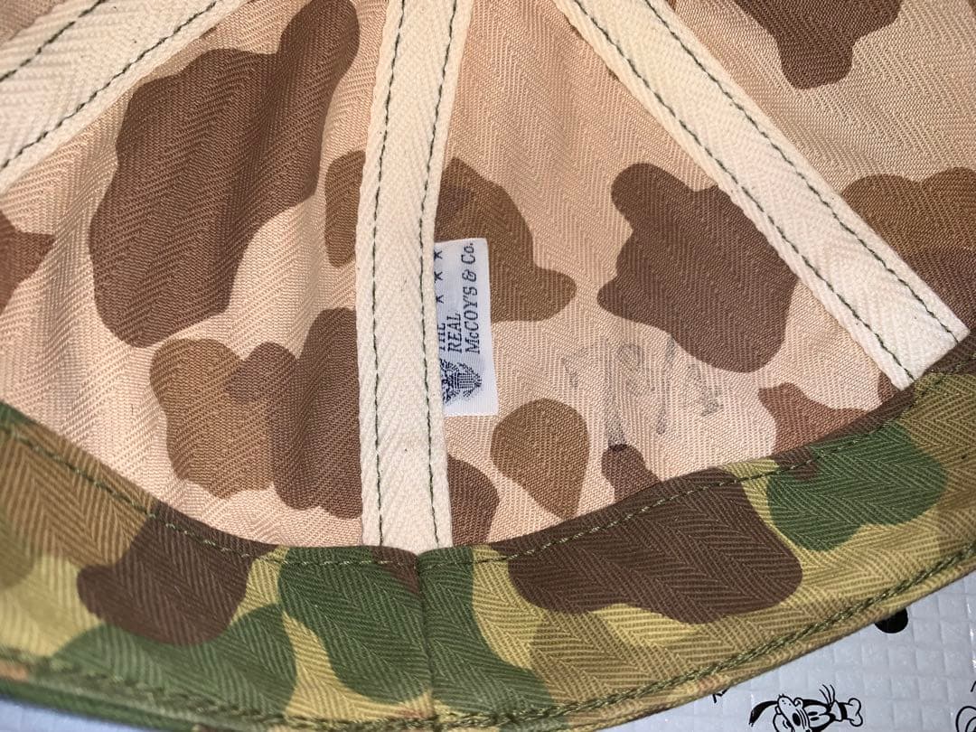 The REAL McCOY'S メカニックキャップ MA19004