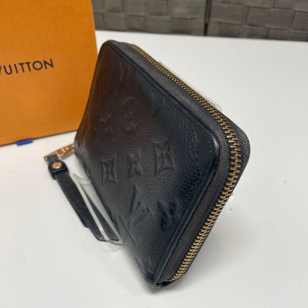 ト*ジ様 LOUIS VUITTON アンプラント　スクレット　ブラック二つ折り