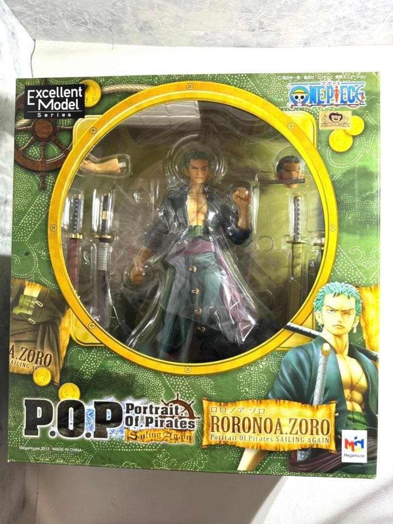 【美品】メガハウス P.O.P ロロノア・ゾロ Sailing Again