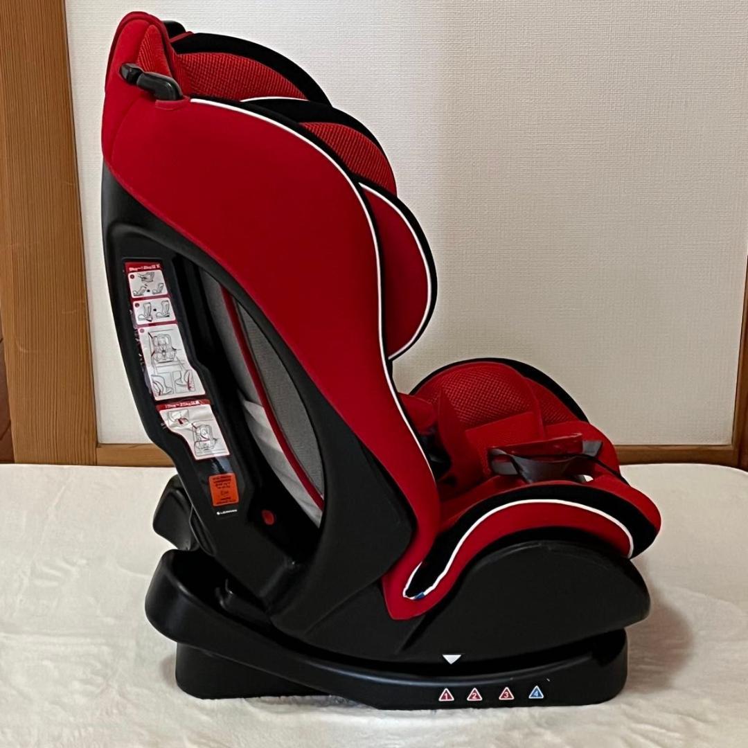 美品 リーマン LEAMAN カイナ チャイルドシート 1029A レッド