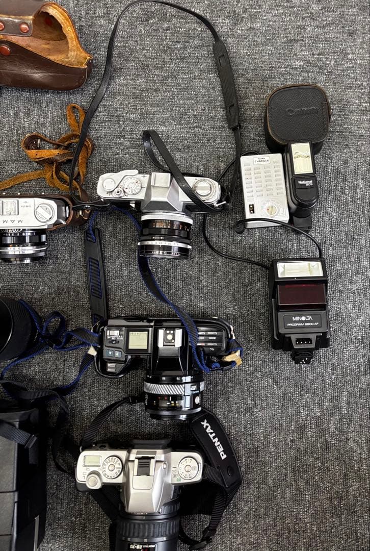 フィルムカメラまとめ売り Mamiya Pentax Minolta Canon