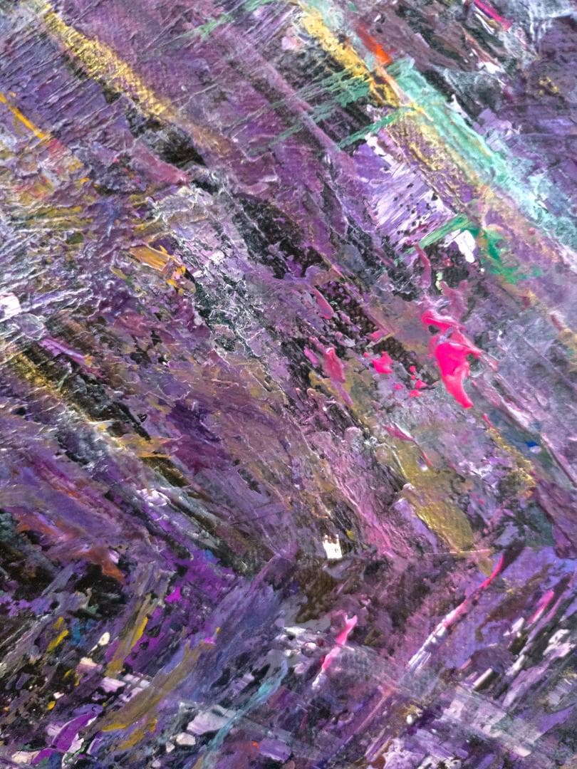 ループNo1.醒/ 抽象画 キャンバス 46×38㎝ F8 原画1点のみ モダン