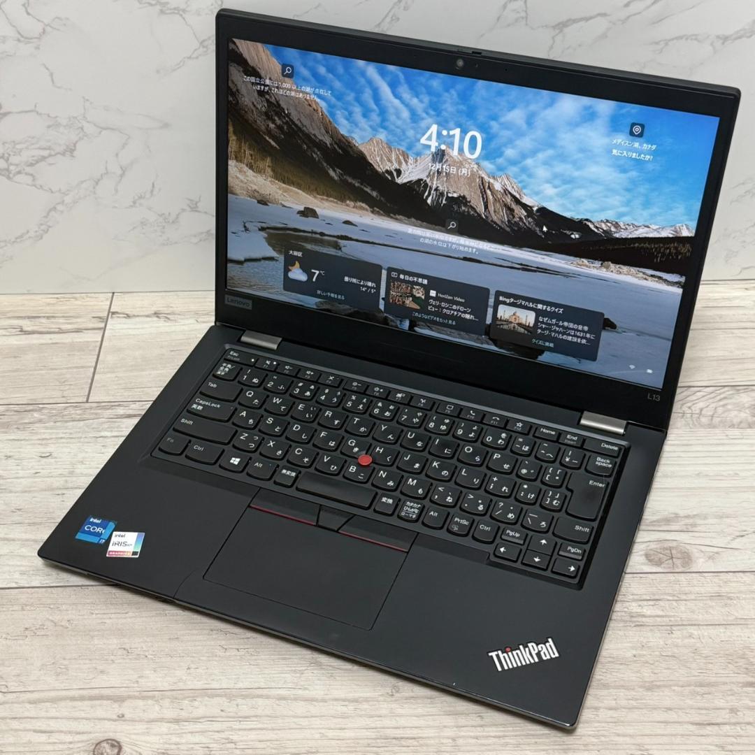 動作確認済み！ThinkPad i7第11世代 SSD512GB ノートパソコン