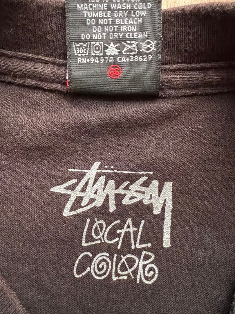 00's STUSSY ステューシー WORLD TOUR Tシャツ S