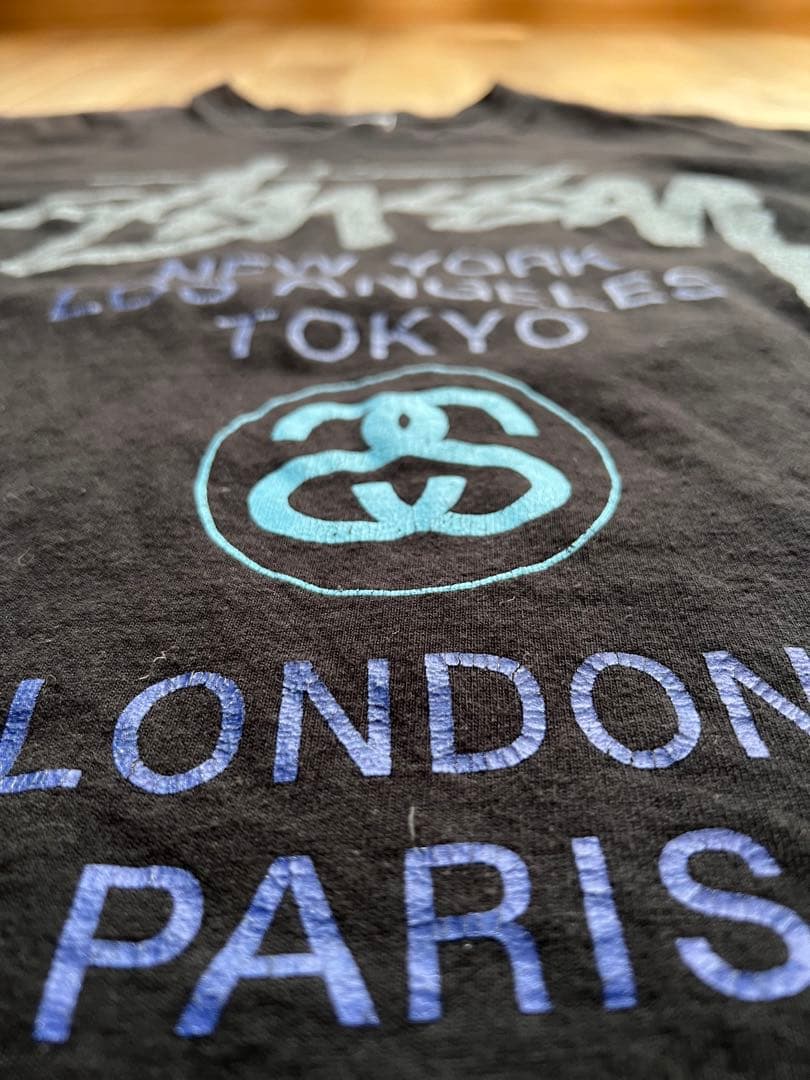 00's STUSSY ステューシー WORLD TOUR Tシャツ S