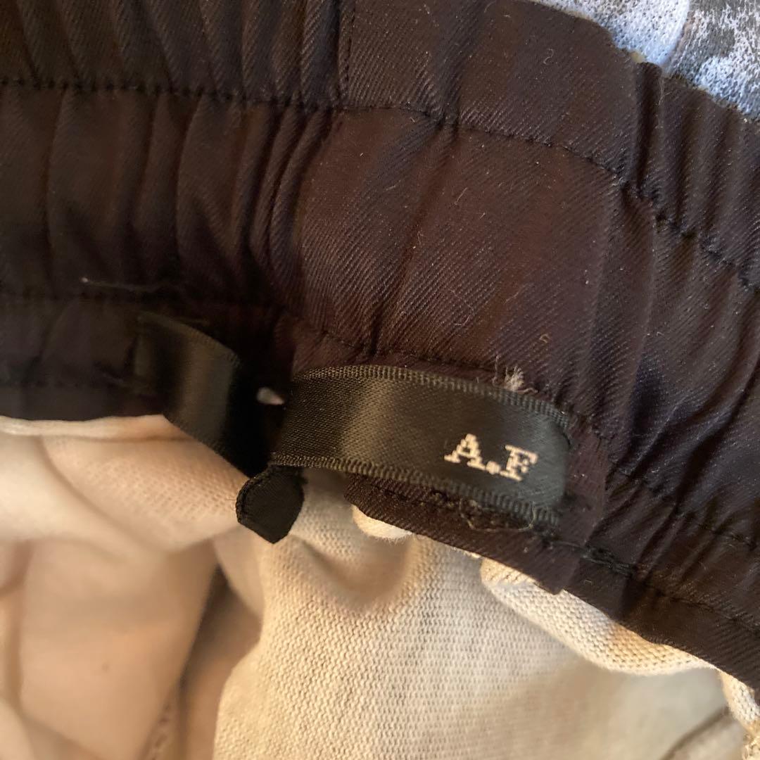 A.F Artefact サルエルジョガーパンツ