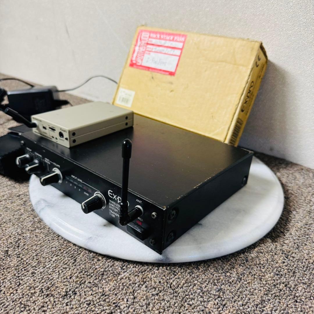 C94早い者勝ち✨Ex-Pro T-100 R-100 ワイヤレスイヤモニター