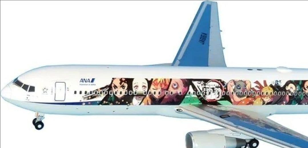 ANA B767-300ER 鬼滅の刃じぇっと壱 1/200 新品未開封匿名配送