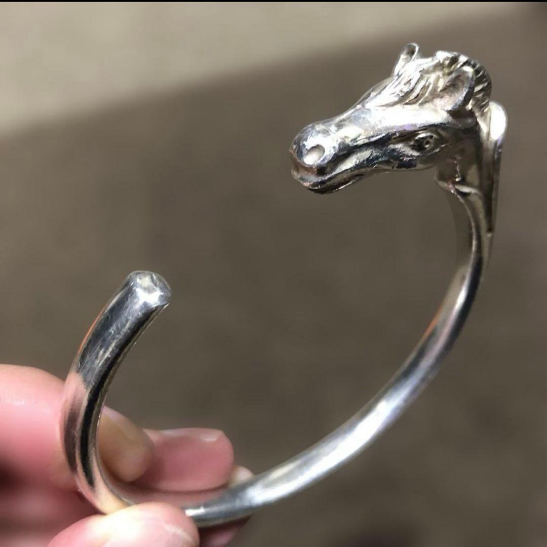 【激レア】エルメスChevalDoubleHeadBangle