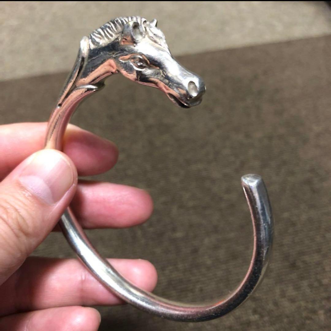 【激レア】エルメスChevalDoubleHeadBangle