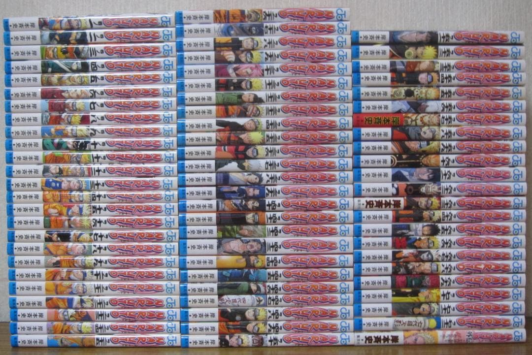 【コミック】NARUTO ナルト　全72巻+外伝　岸本斉史　◆全巻・完結
