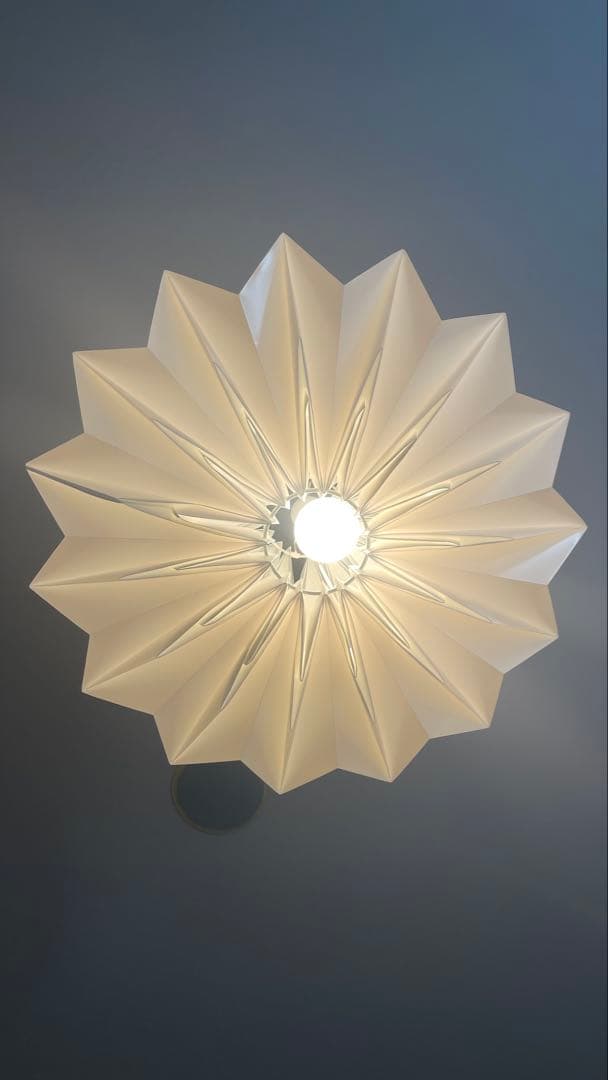 【定価5万7千円】紙作りペンダント照明