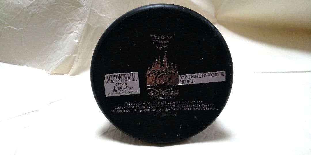 日本未発売 ディズニーパークス限定品 パートナーズ像 ブロンズ像 スタチュー