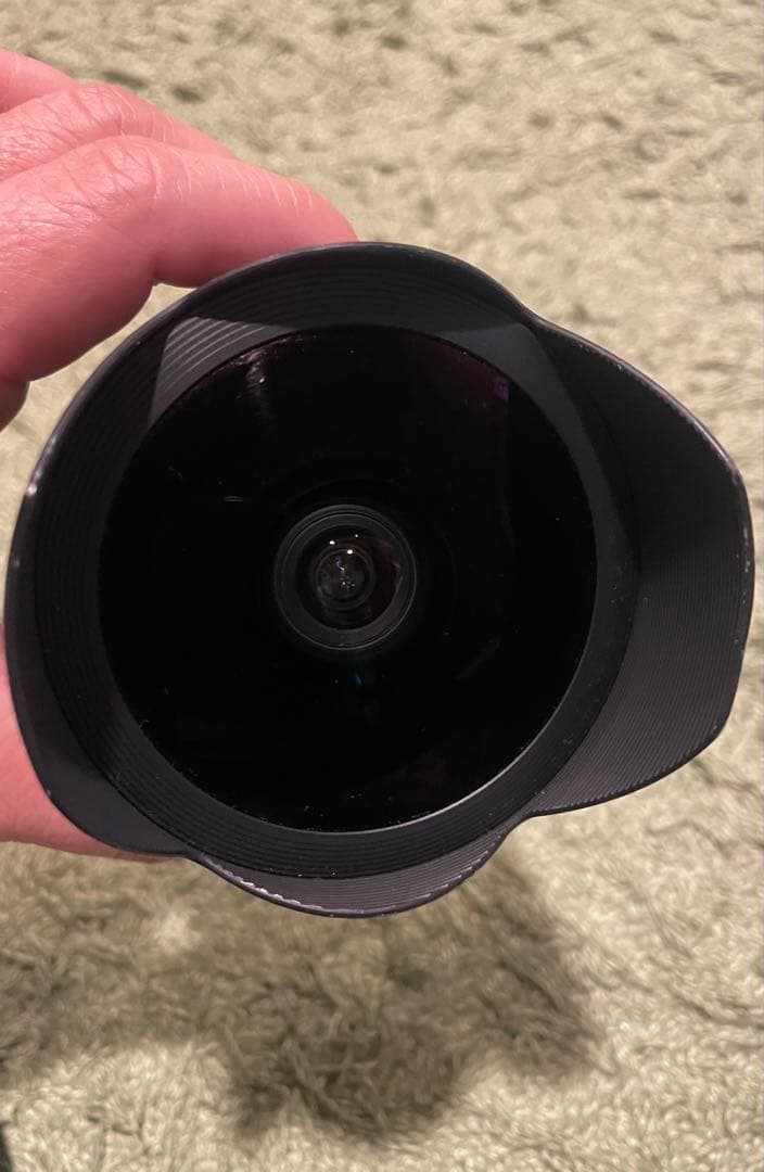 ジャンク？SIGMA 15mm EXDG fisheye 魚眼レンズ