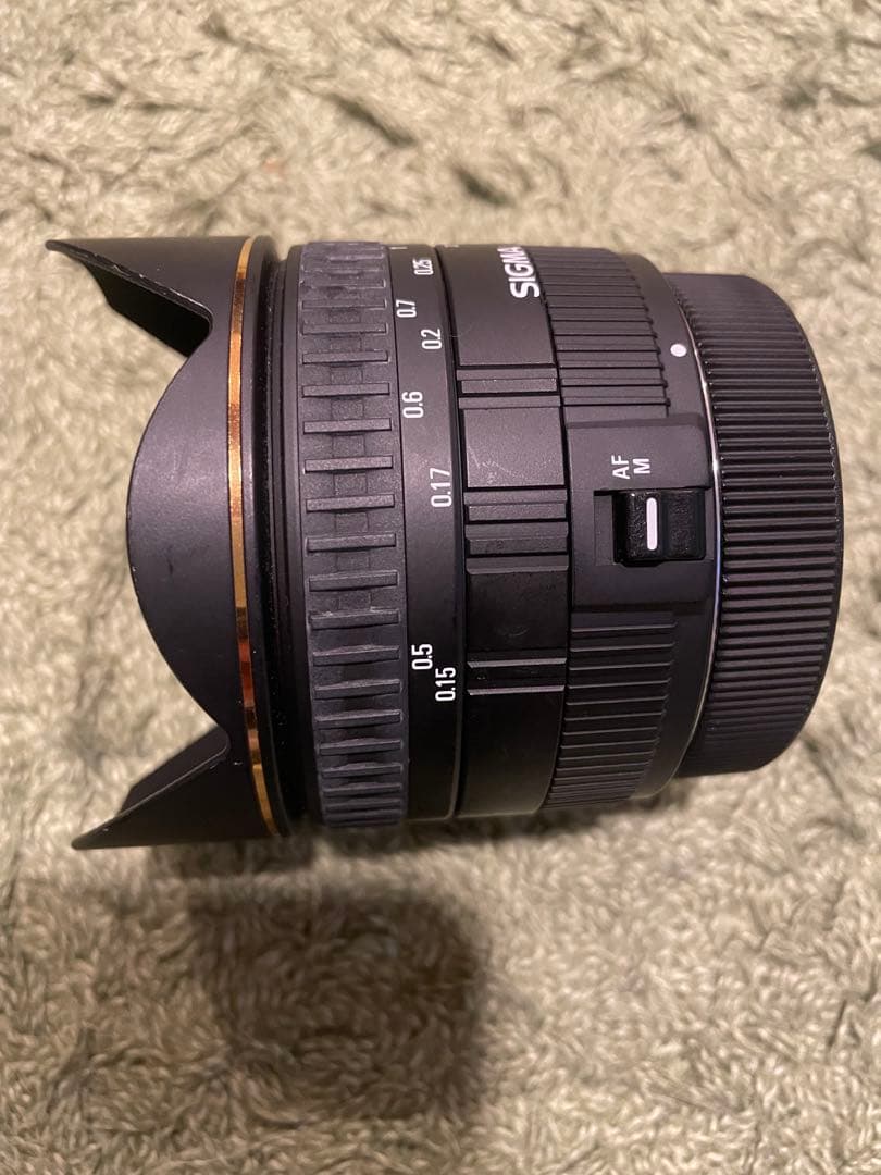 ジャンク？SIGMA 15mm EXDG fisheye 魚眼レンズ