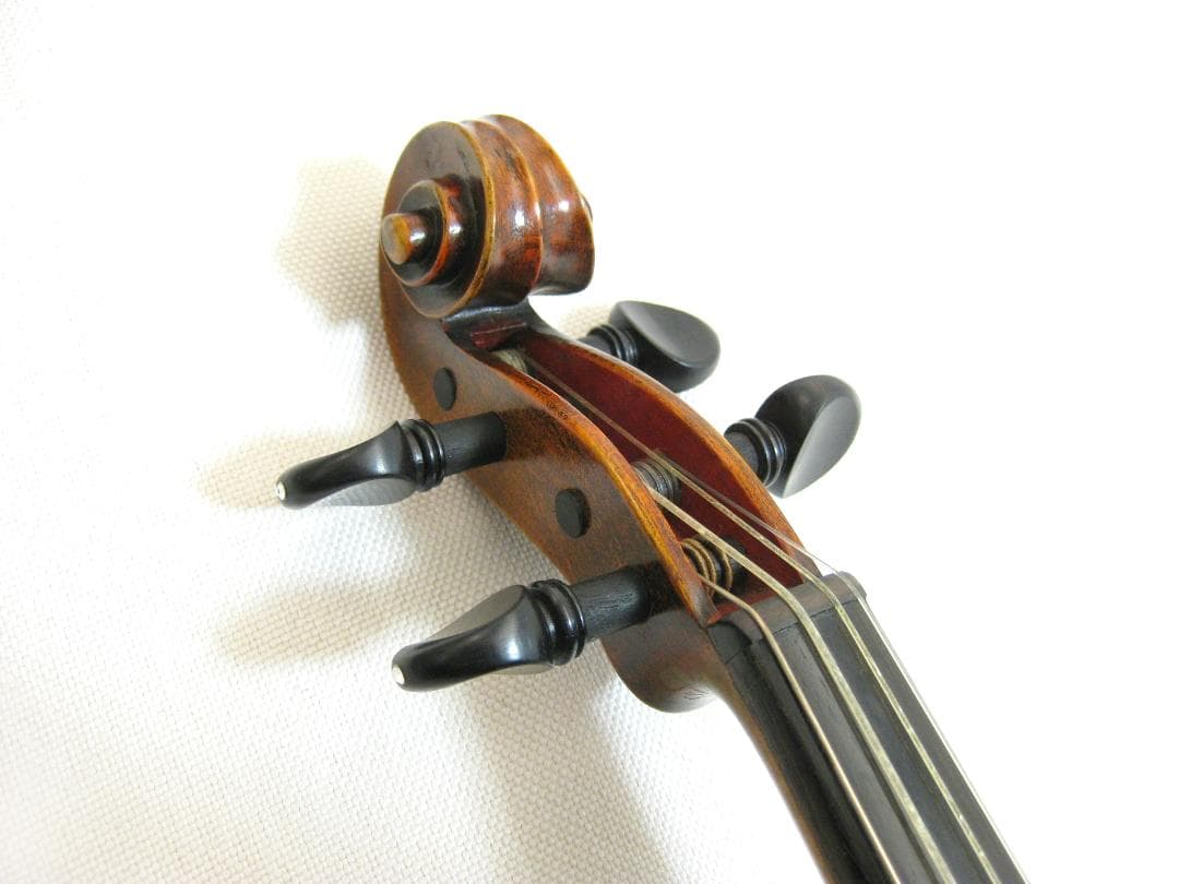 【希少裏板彫刻】 J.B.ルジェリラベル バイオリン 4/4 バロック仕様