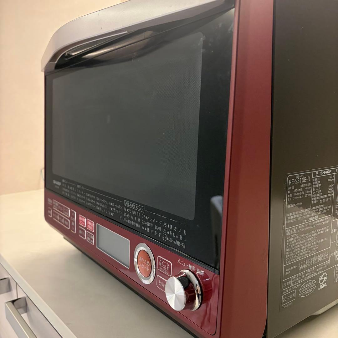 SHARP オーブン・電子レンジRE-SS10C-R