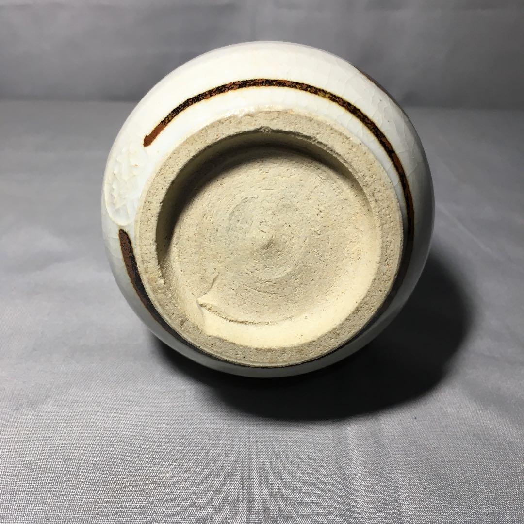 【茶道具】永楽善五郎造 絵高麗徳利 懐石150