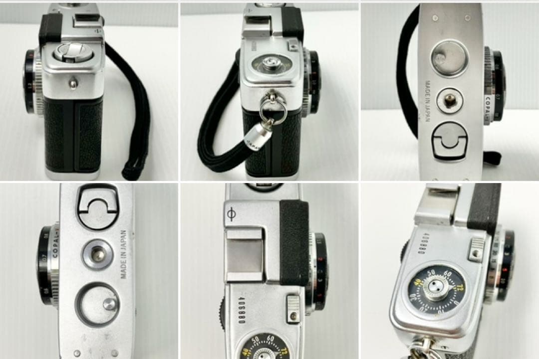 エモい美品 65年前 1960年製 OLYMPUS PEN S ハーフカメラ