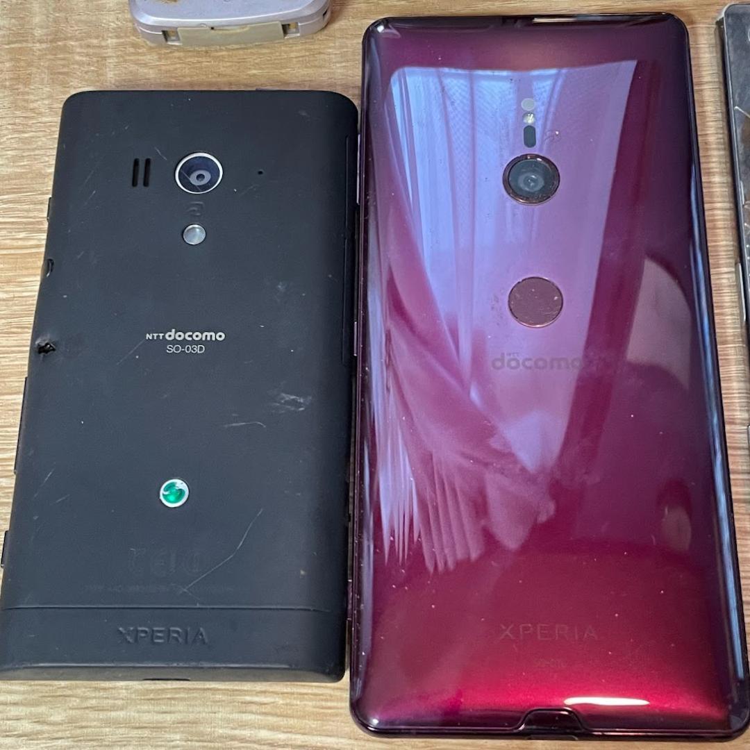 【まとめ売り】携帯電話・スマホ 計9台セット ジャンク