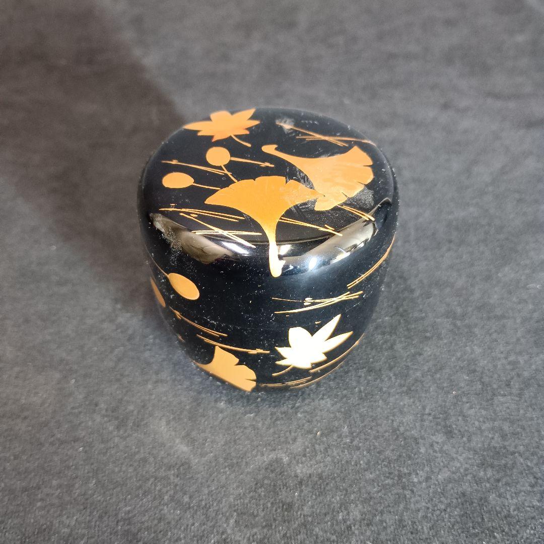 漆塗り 蒔絵棗 3点セット