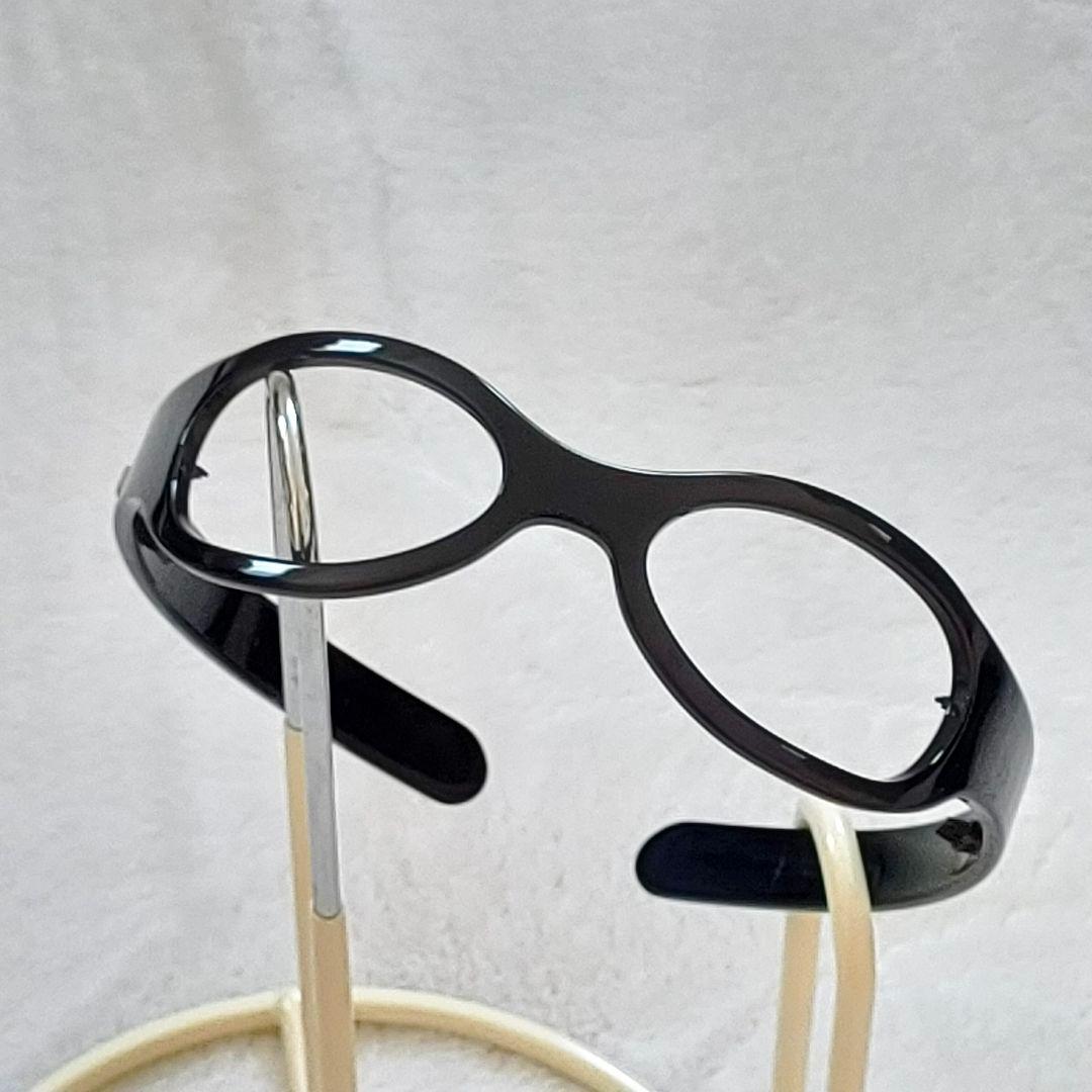 アレクサンドルドゥパリ カチューシャ ブラック メガネモチーフ キープバンド付き