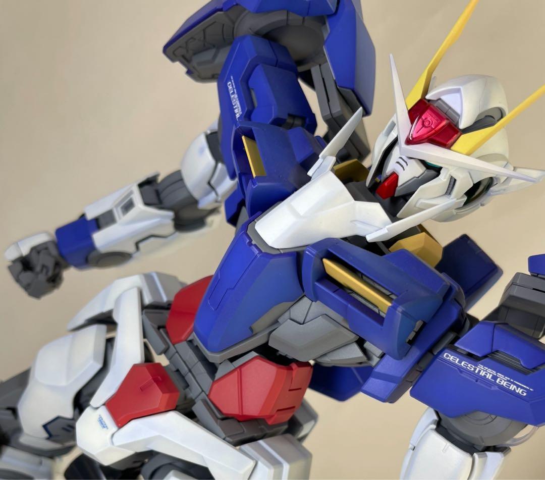 PG 1/60 ダブルオーガンダム　オーライザー 塗装済完成品