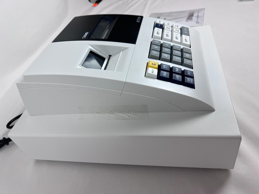 【美品】クローバー電子 レジスター JET120