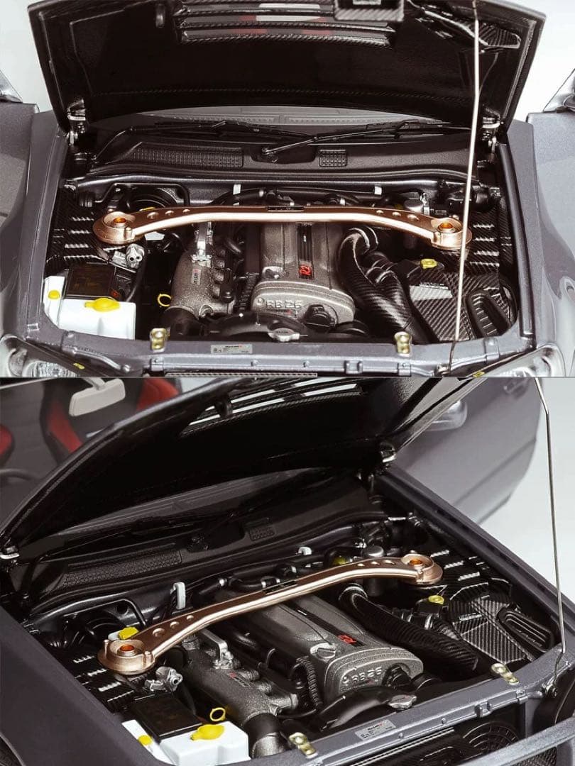 モーターヘリックス MOTORHELIX 1/18 GT-R R34 CRS