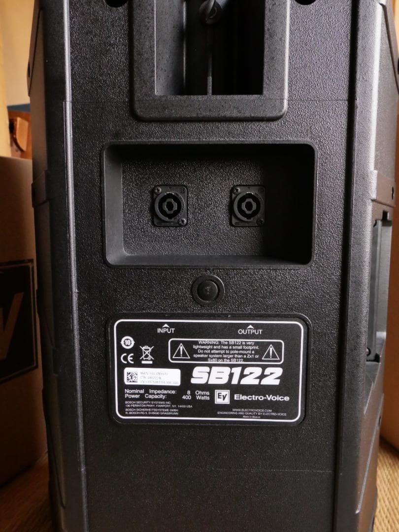 Electro-Voice EV SB122 サブウーファー　新品同様