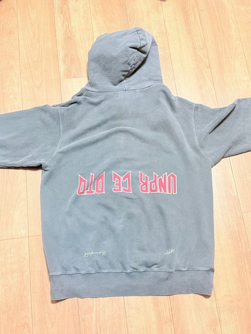 UPD’T UNPR CE DTD ロゴ　パーカー updt 武尊
