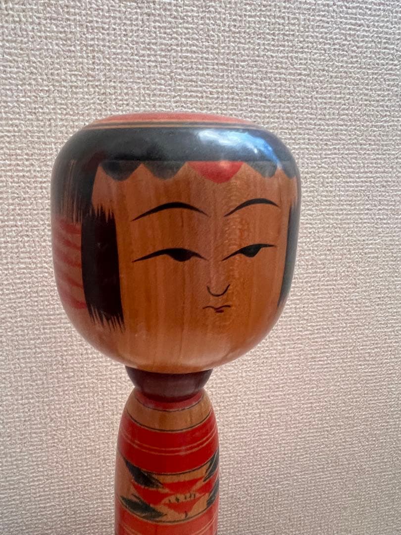 鎌田文市工人 77才の時の作 コケシ 30cm