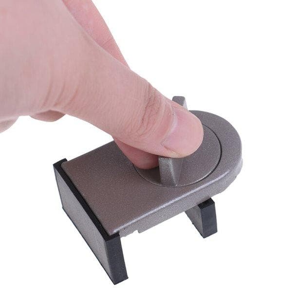 ５０個 ブラック【窓用補助錠 窓ストッパー ウインドウロック】