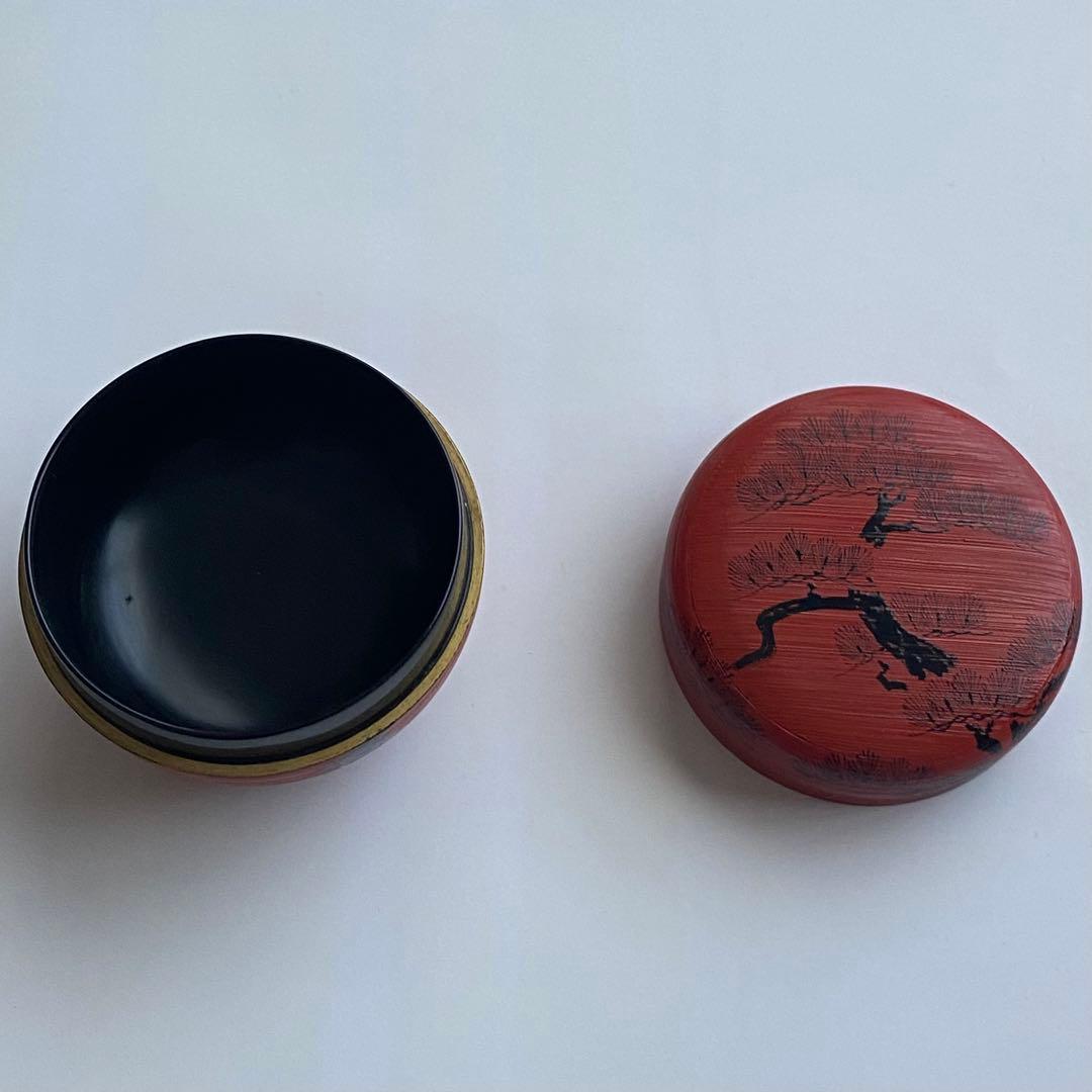 棗　淡々斎好　朝陽棗　輪島塗師　岡本陽斎