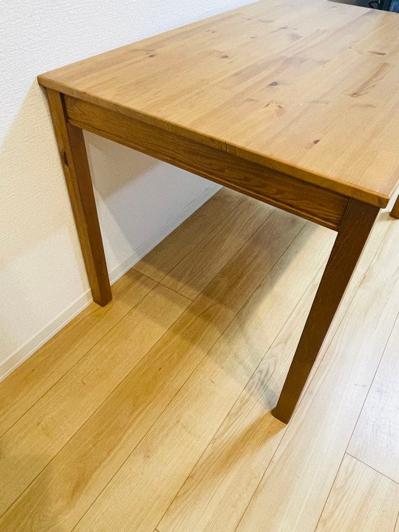 【千葉県流山市引取限定】IKEA ヨックモック　テーブル&チェア4脚セット